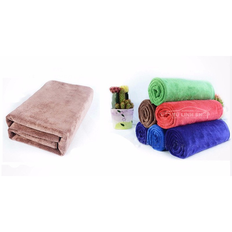 Khăn Lau Xe Ô Tô, Khăn Rửa Xe Ô Tô Microfiber, siêu mềm, siêu min