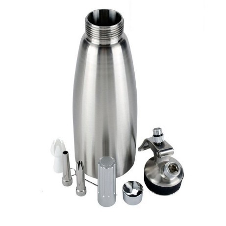 Bình xịt kem tươi Mosa chất liệu Inox 1L