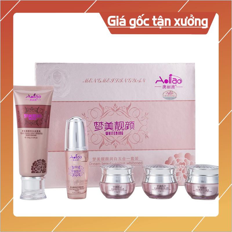 Cả bộ 5 món hoàng cung nâu bán giá lẻ bằng giá sỉ