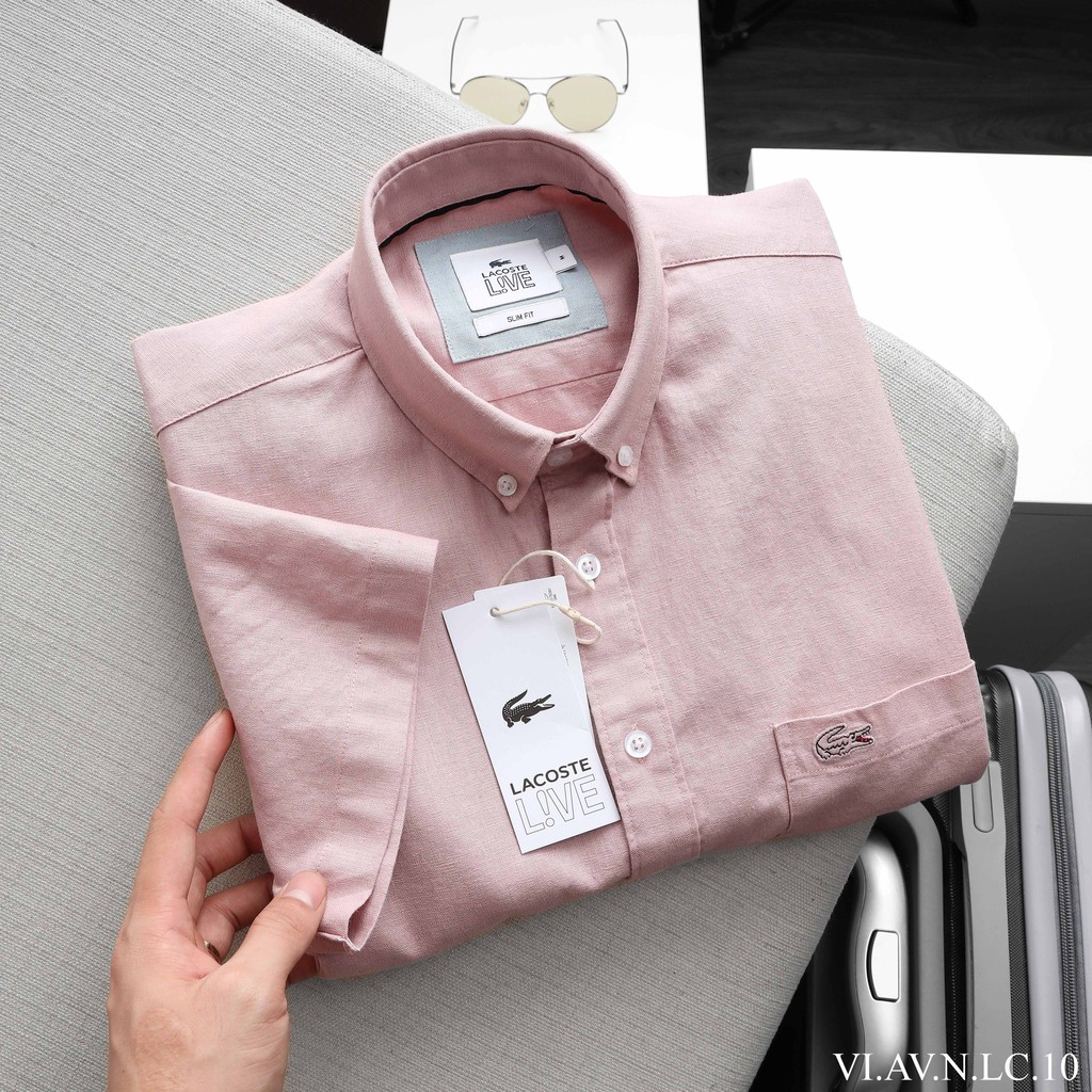 Áo sơ mi nam đũi CỘC TAY LCST HÀNG VNXK | BigBuy360 - bigbuy360.vn