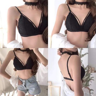 ÁO BRA REN CÀI LƯNG NGỰC V
