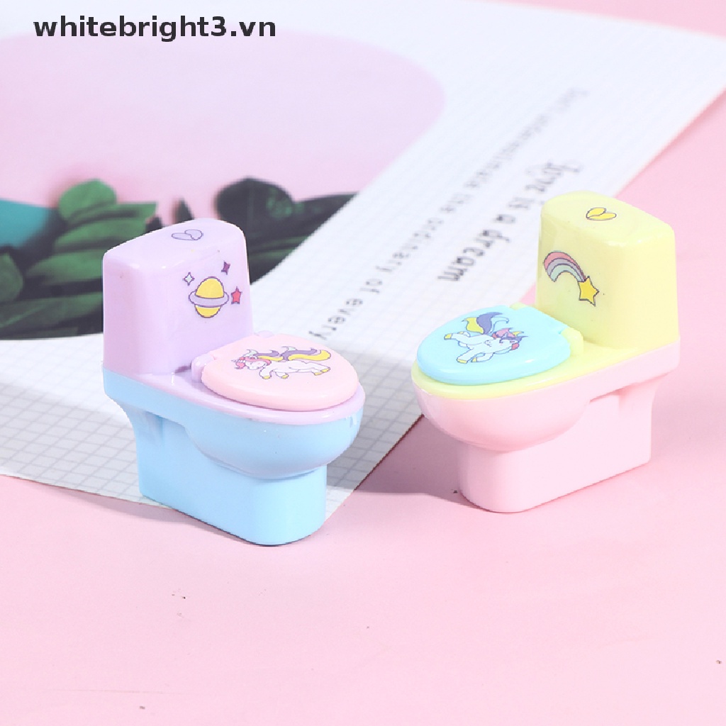 Bộ 2 đồ chuốt bút chì kiểu toilet phong cách hoạt hình