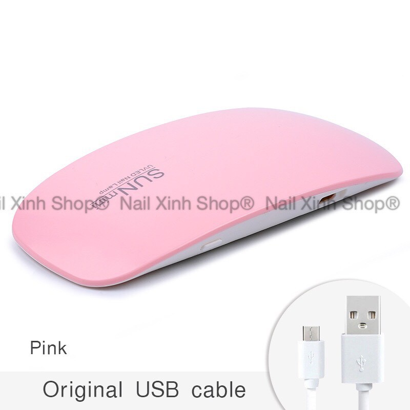 [ Deal sốc ] Máy hơ gel SUN MINI NAIL360 chuyên dùng cá nhân làm móng tay hơ sơn gel, base top gel, màu gels