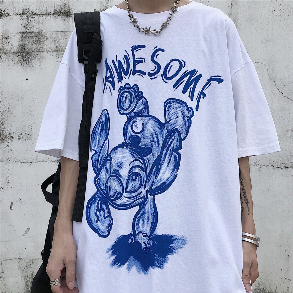 Áo thun tay lỡ Unisex, áo phông form rộng ATL212 - Yinxx