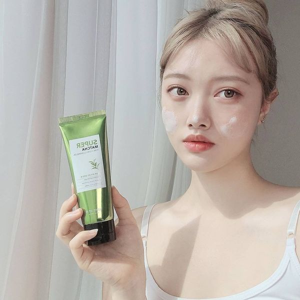 Sữa Rửa Mặt Sạch Sâu Lỗ Chân Lông Super Matcha Pore Clean Cleansing Gel Some By Mi 100ml