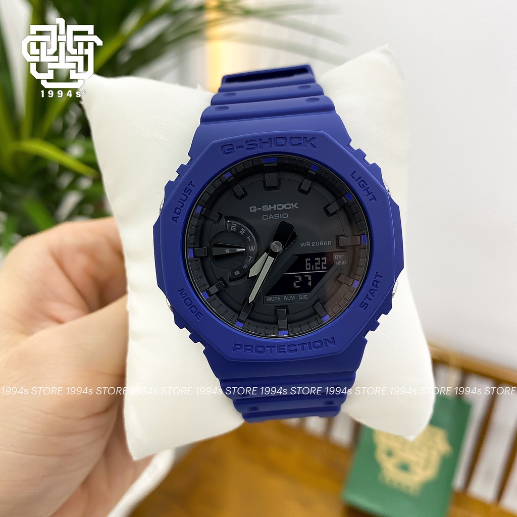 Đồng hồ nam Casio G-Shock GA-2100-2A chống va đập, chống nước 200m, hàng chính hãng