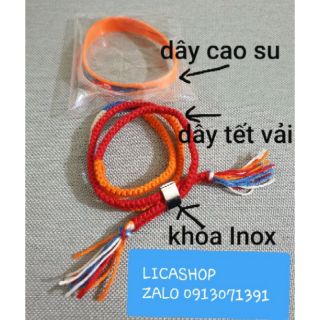 Dây buộc tóc your name móc khóa inox hợp kim