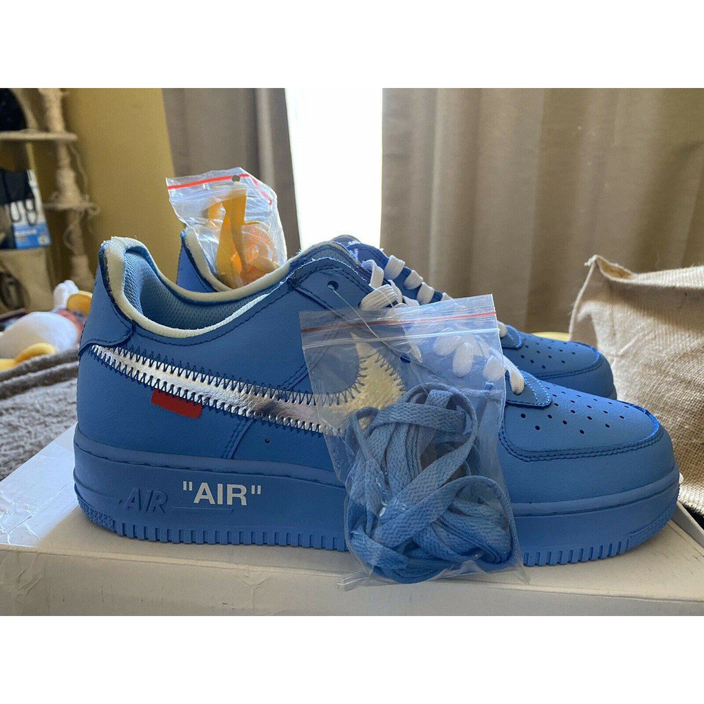 Giày Thể Thao Off-White x Air Force 1' 07 MCA Virgil Abloh AF1 Cá Tính Cho Nam
