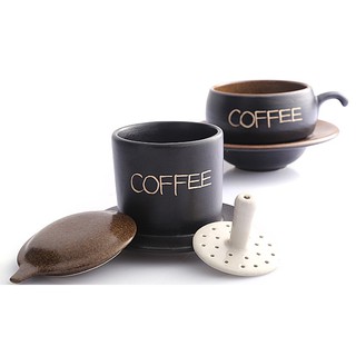 Phin pha cafe gốm Bát Tràng