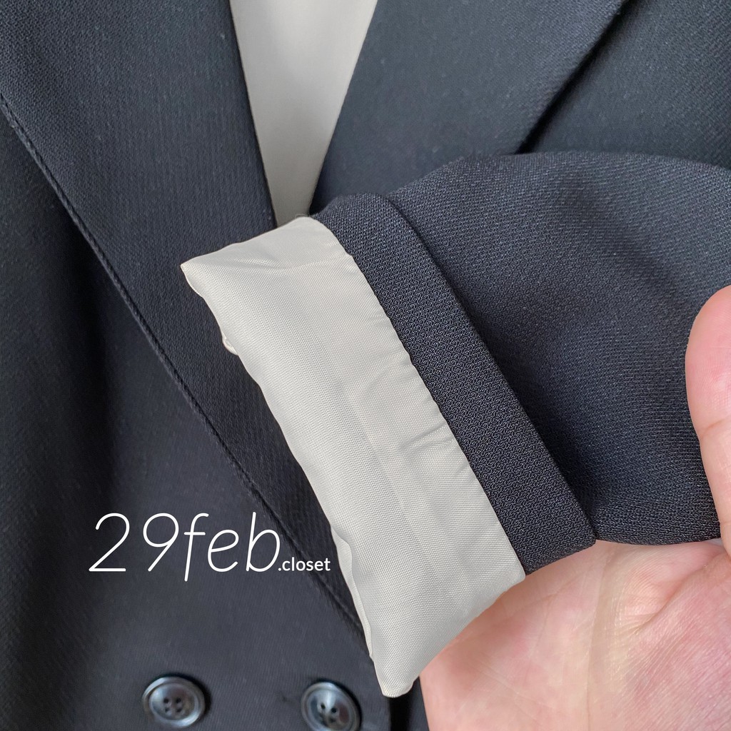 [Ảnh thật/Video] Áo blazer trơn 2 lớp 4 khuy | BigBuy360 - bigbuy360.vn