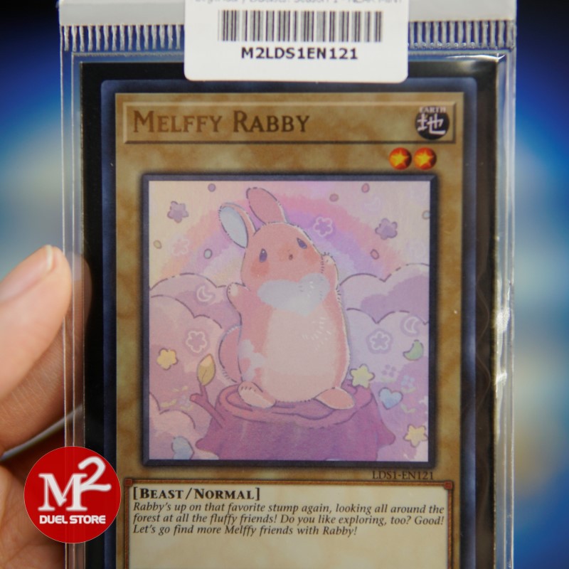 Lá bài Yugioh LDS1-EN121 Melffy Rabby - Ultra Rare - Đóng gói theo tiêu chuẩn M2SCCQ-Lite