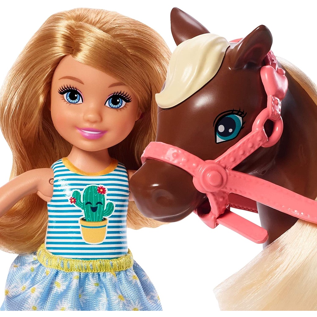 Búp Bê Barbie Chelsea và Chú Ngựa Chelsea n Horse