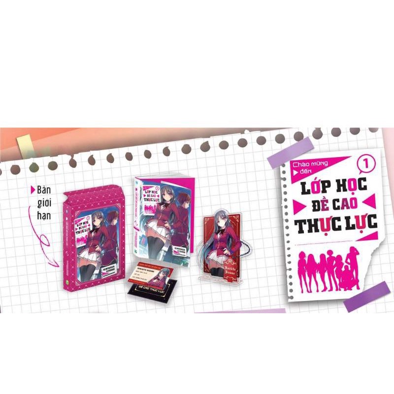 COTE Boxset - Lớp học đề cao thực lực ( Hộp Phụ Kiện)