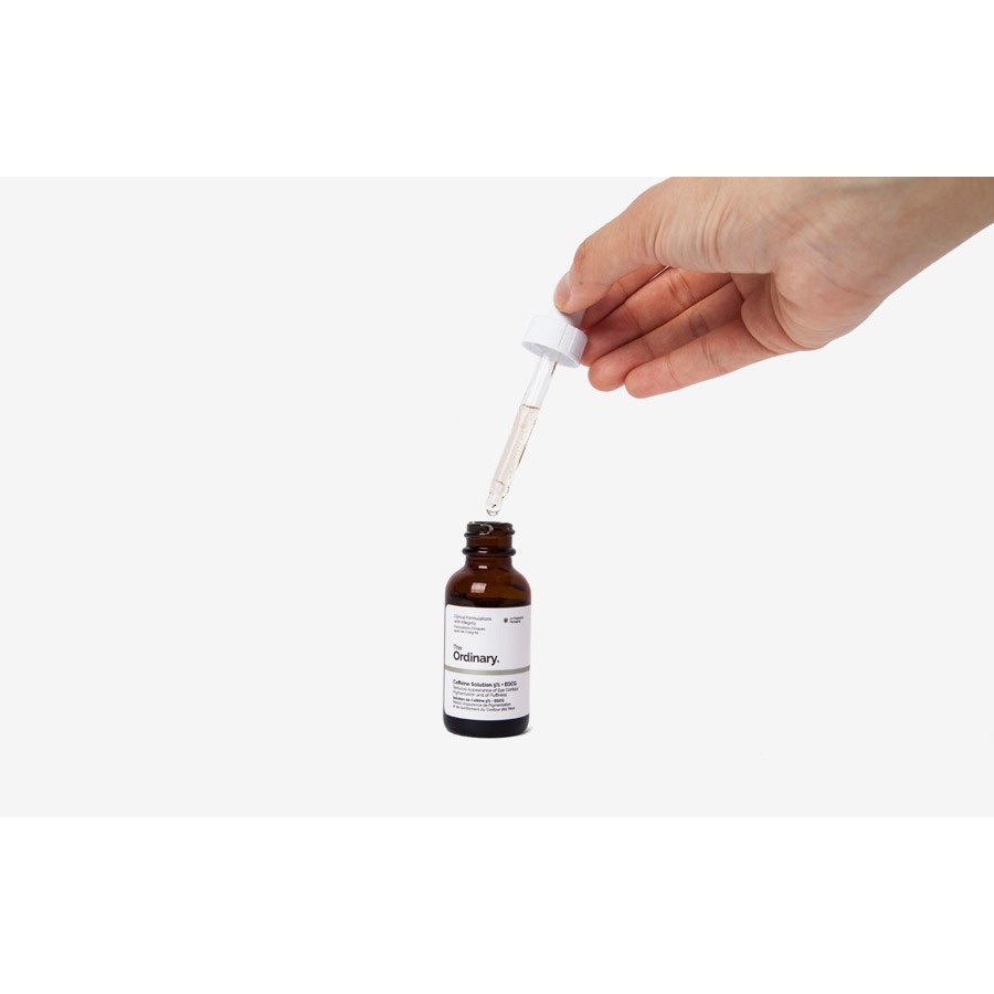 Serum trj quầng thâm mắt [Hết thâm mắt 100%_Hàng Auth] Tinh chất serum Caffeine Solution 5% + EGCG The Ordinary