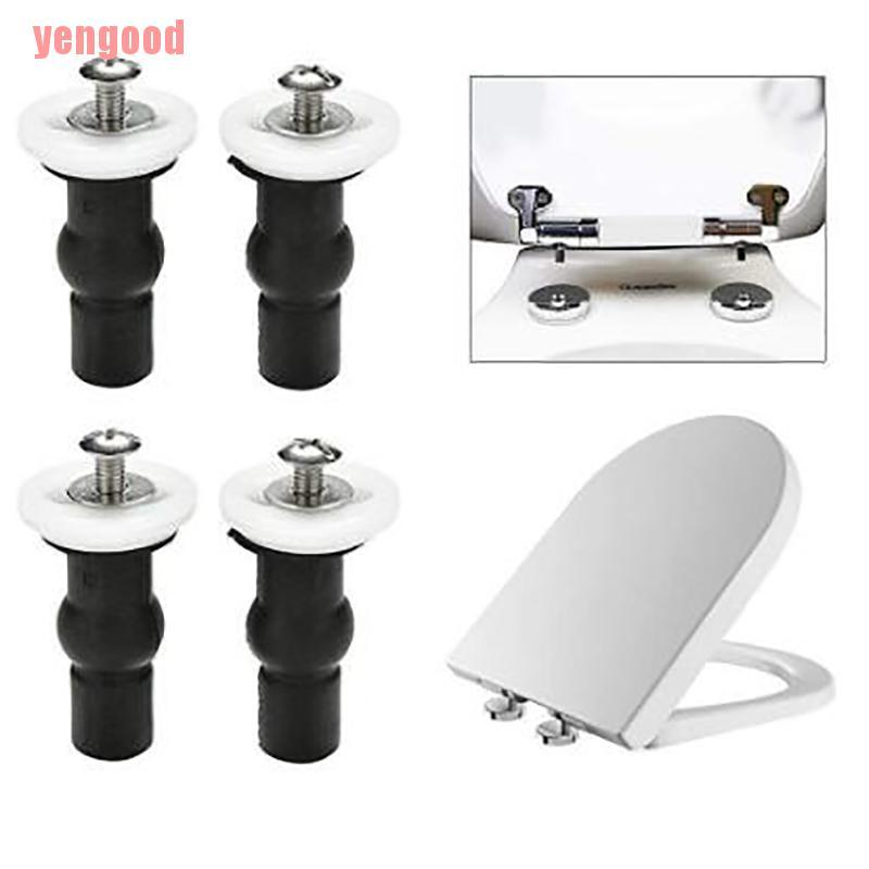 Set 2 ốc cố định bệ ngồi toilet bằng cao su tiện dụng