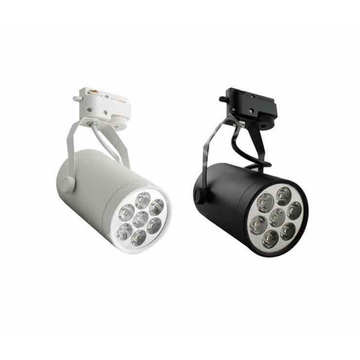 Đèn led pha ray chiếu điểm 7W thân trắng giá rẻ