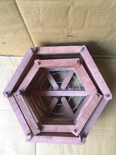 Bộ 2 chậu gỗ trồng lan