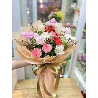 Bó hoa tươi chúc mừng sinh nhật bó hoa tặng 20/10