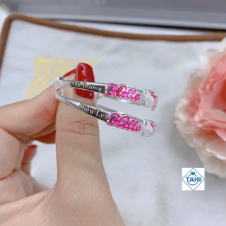 Vòng tay hello kitty bạc cho bé