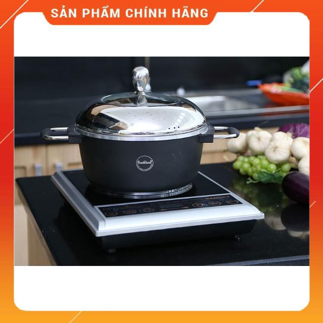 Bếp Hồng Ngoại SANAKY, Mặt Bếp Bằng Kính Chịu Lực, Chịu Nhiệt - Có Chức Năng Hẹn Giờ Tiện Dụng, Bảo Hành 12 Tháng