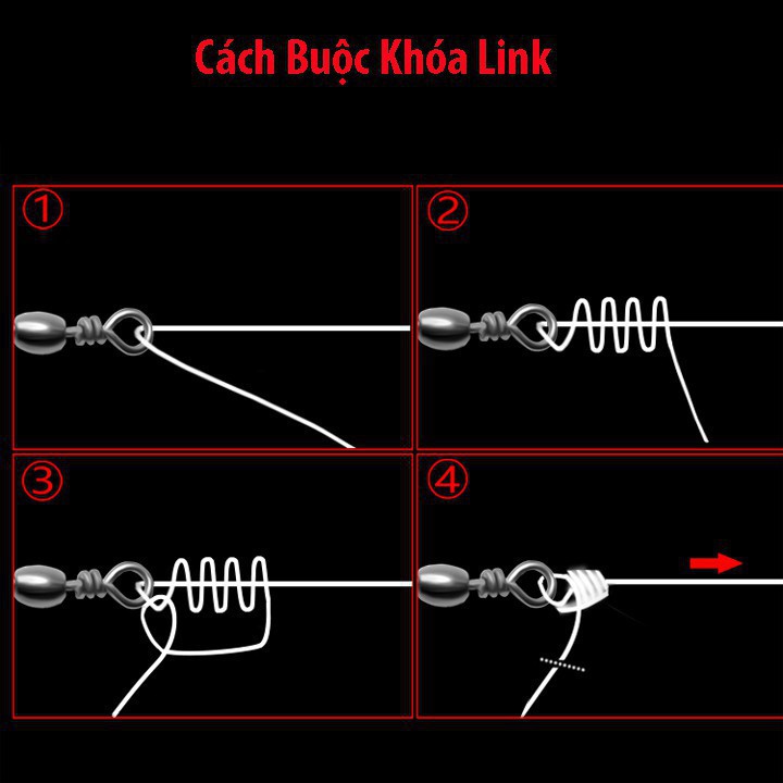 Cần câu cá ❤️FREE SHIP❤️ Khóa Link câu cá, Khóa chữ B chống xoắn PK1-1  <Giảm giá mạnh>