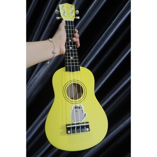 Đàn ukulele soprano màu vàng