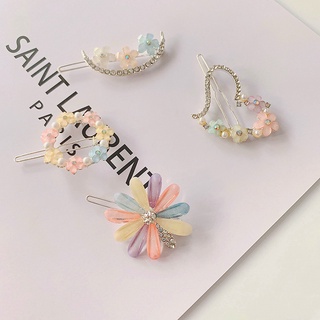 🌸🌸Kẹp tóc đính đá pha lê phong cách Hàn Quốc dễ thương