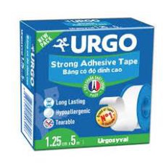 BĂNG KEO XÉ LỤA Y TẾ URGO 5X5M