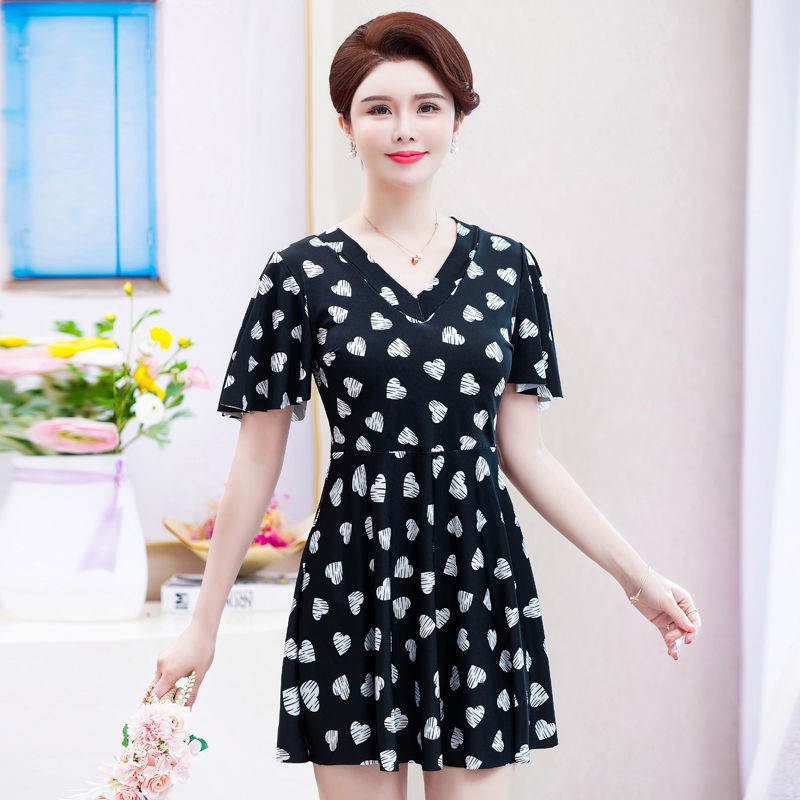 ✵Áo tắm dành cho mẹ, dành cho phụ nữ trung niên và già, mỏng và che bụng, áo tắm dành cho mẹ trung niên xẻ size lớn, áo | BigBuy360 - bigbuy360.vn