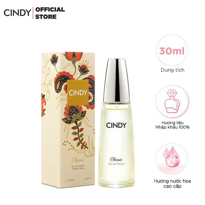 Nước hoa Cindy Classic 30ml chính hãng