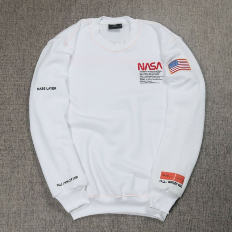 Nhãn Dán Trang Trí Toàn Bộ Xe Hơi In Chữ Nasa Heron Preston H & M