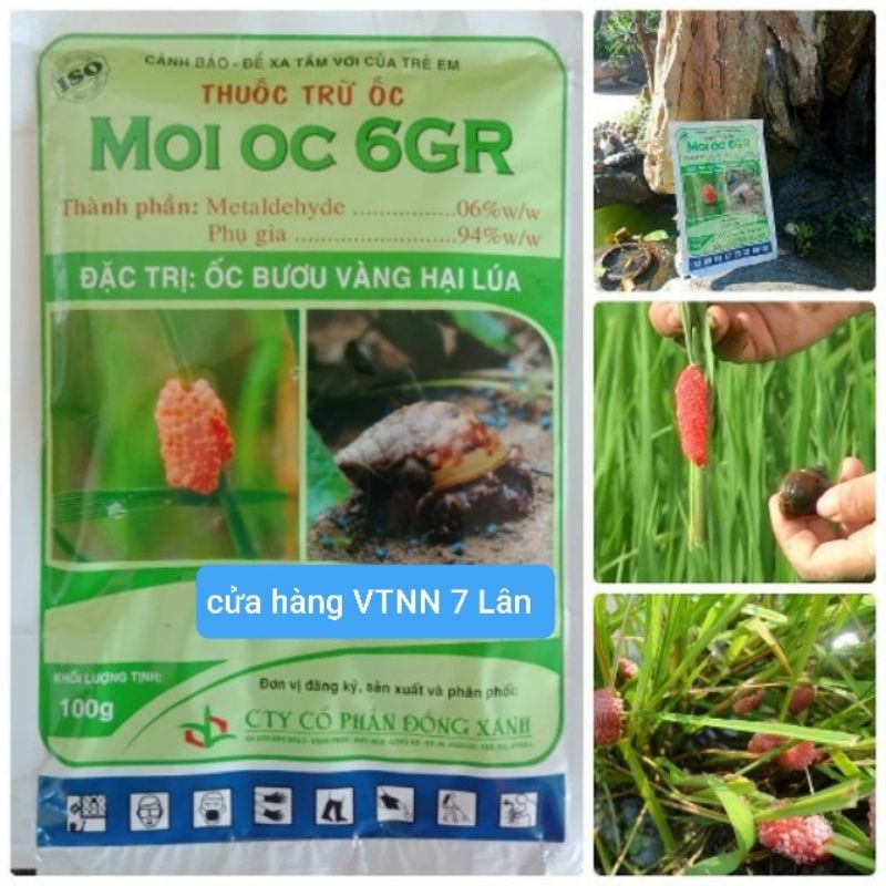 Thuốc trị ốc 100gr 400gr