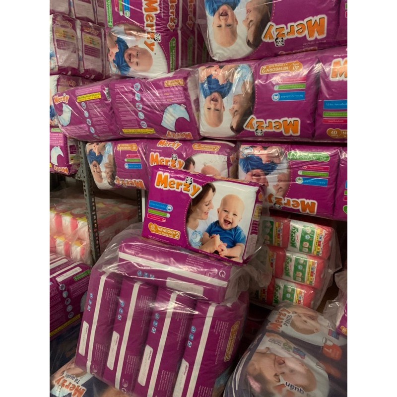 Miếng lót Newborn 1 Merzy gói 56 miếng