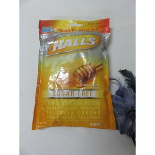 Kẹo không đường halls mật ong