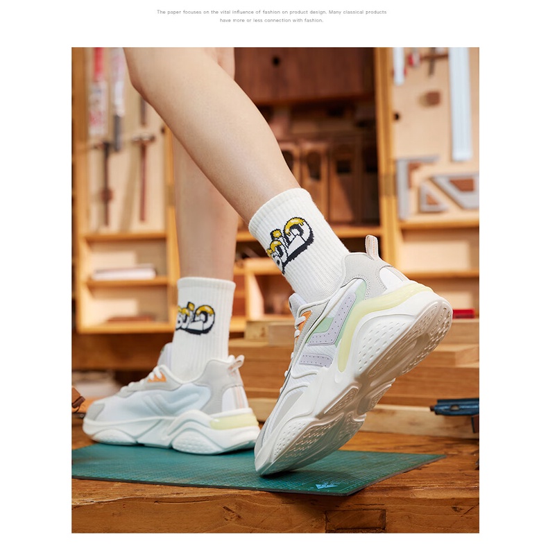 Giày thể thao XTEP thiết kế thoải mái hợp thời trang cho nữ