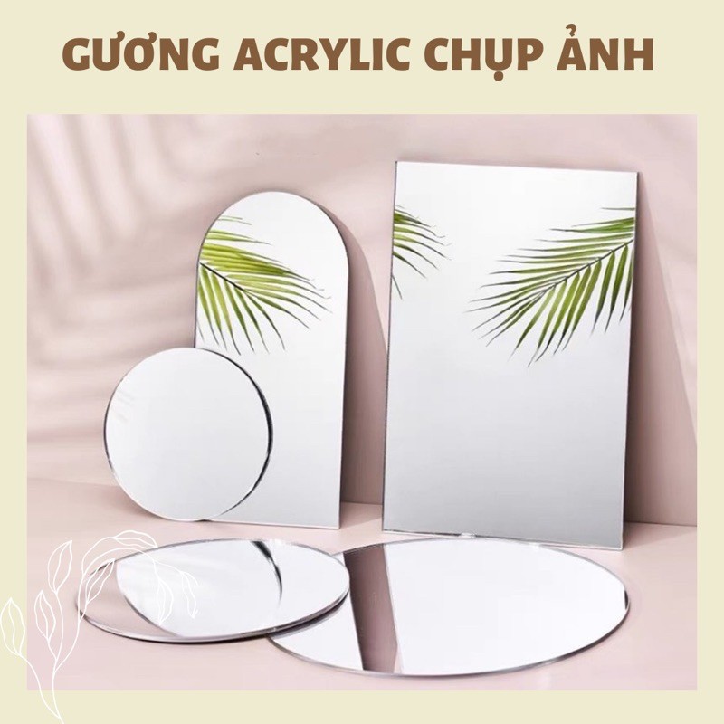 Khay Gương Mini Nhỏ Dùng Để Chụp Ảnh