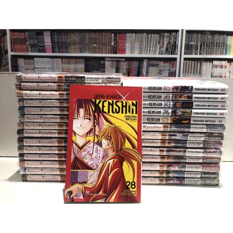 Truyện tranh- Lãng khách Kenshin (trọn bộ- tập 1 10 và 20  có quà) NXB Kim Đồng