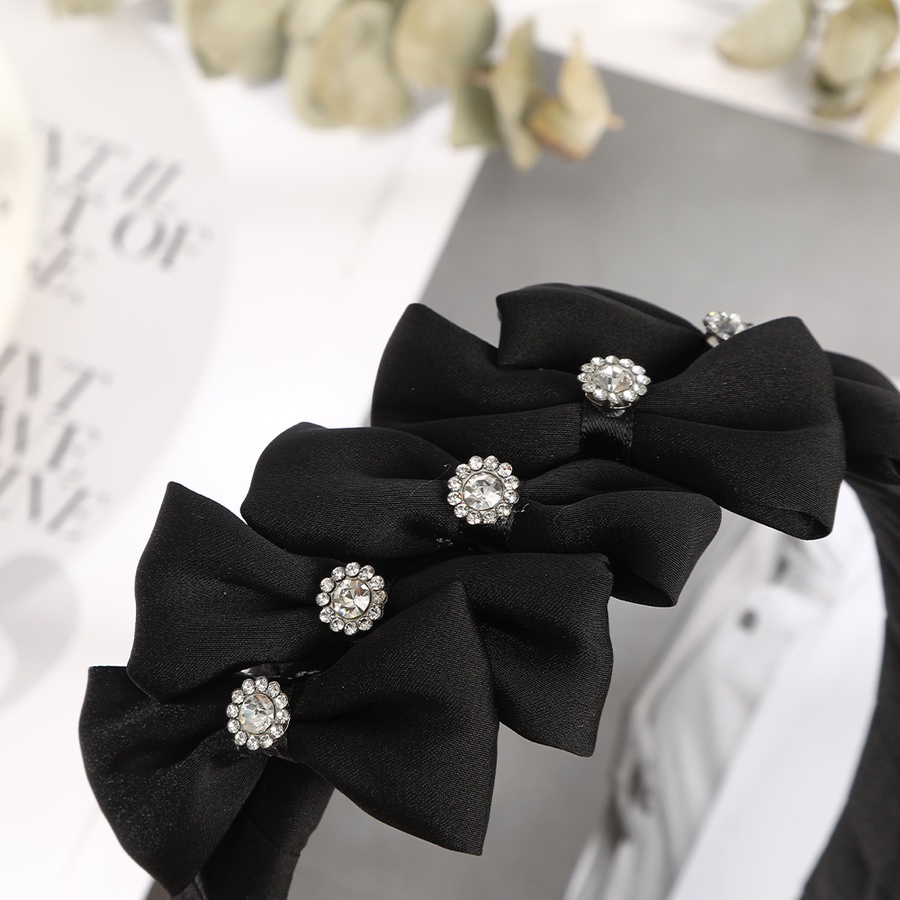 Băng Đô Cài Tóc Đính Đá Lấp Lánh Phong Cách Hàn Quốc Dễ Thương Cho Nữ