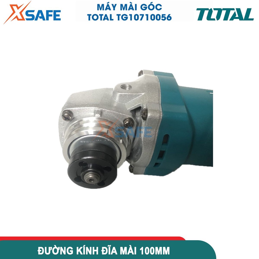 Máy mài cầm tay 750W TOTAL TG10710056 , trục chính M10, đường kính đĩa mài 100mm