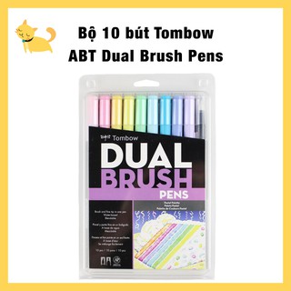 Bộ bút Tombow ABT Dual Brush Pens 10 màu