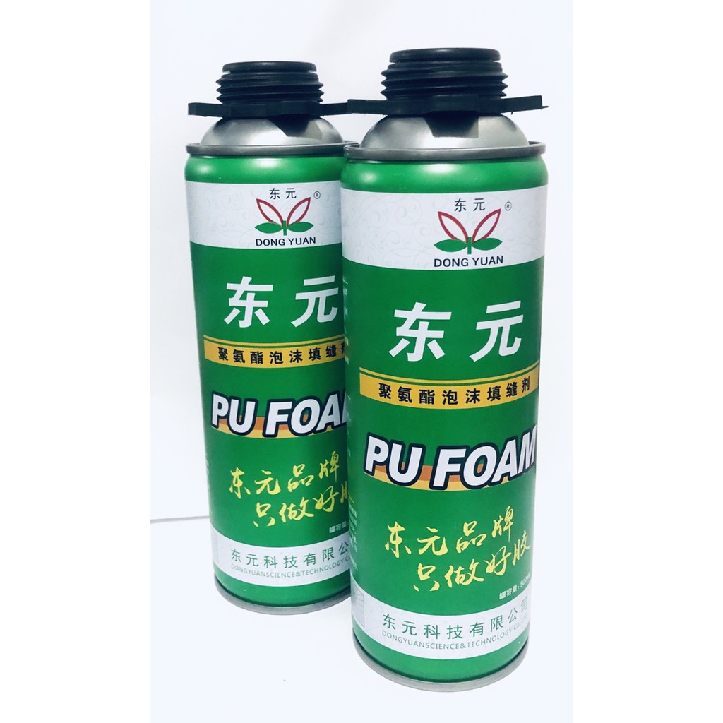 Xốp phun dạng xịt có vòi 500ml PU FOAM - Keo bọt nở