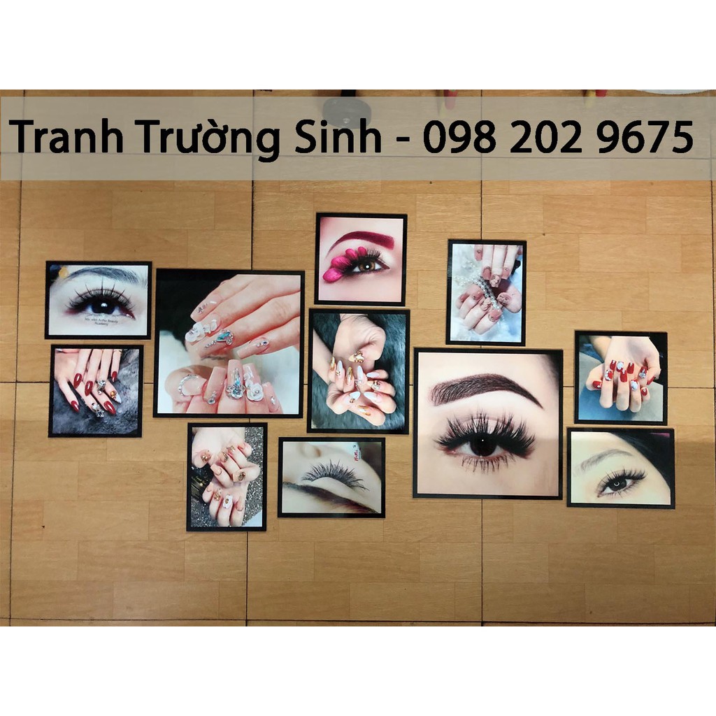 BỘ 11 TRANH(NAIL+MI) MẪU MỚI 2020