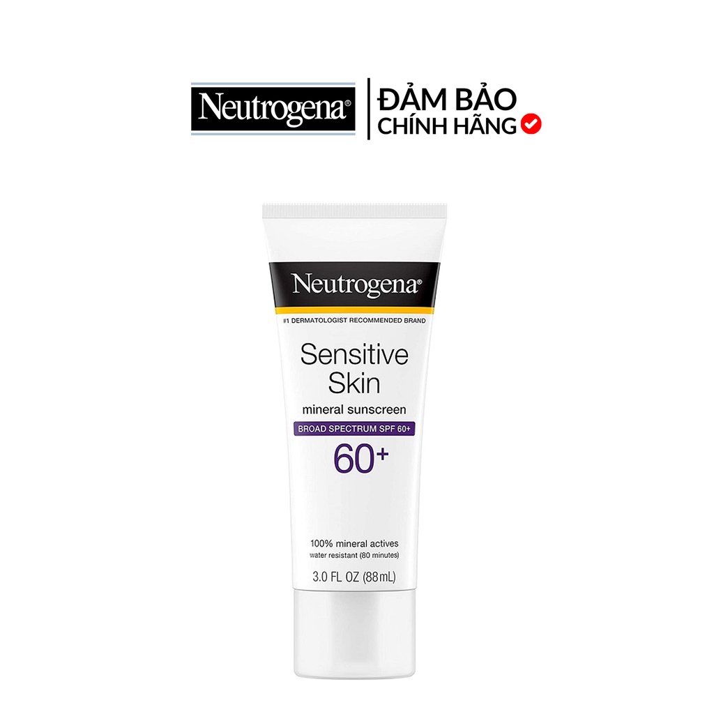 Kem chống nắng Neutrogena Sensitive Skin Sunscreen SPF 60