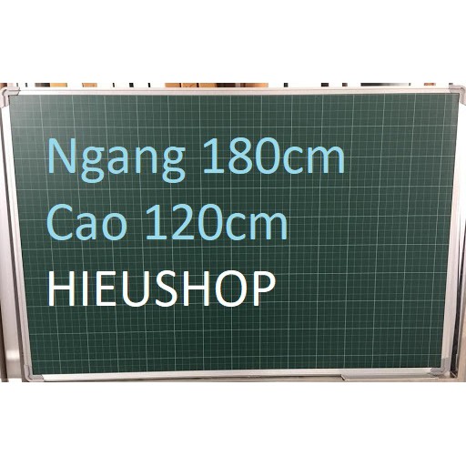 BẢNG TỪ XANH KẺ Ô LY TIỂU HỌC CAO CẤP KÍCH THƯỚC 120 x 180cm TẶNG NAM CHÂM