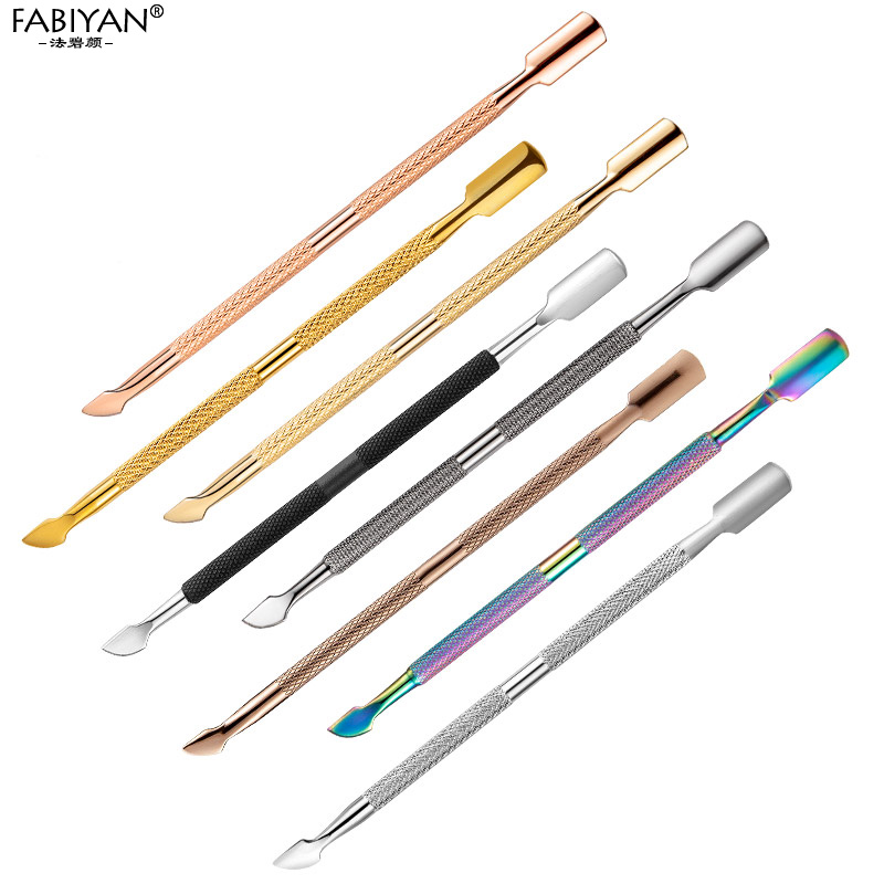 Dụng cụ đẩy tẩy lớp biểu bì da chết và gel UV FABIYAN 5 màu