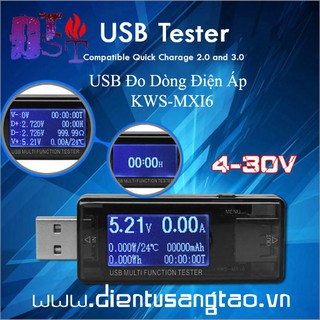 Usb đo dòng điện áp kws-mxi6