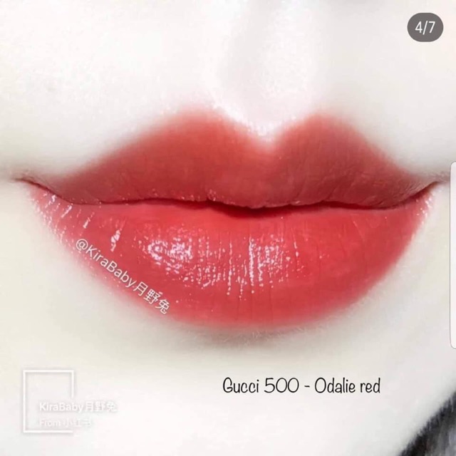 (Order) son gucci vỏ hoa satin
