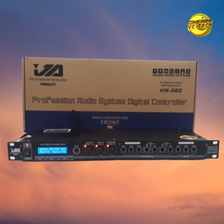VANG CƠ Chống Hú KM-320 PHIÊN BẢN MỚI , Thiết Bị Cao Cấp Cho dàn KARAOKE, SẢN PHẨM CHÍNH HÃNG