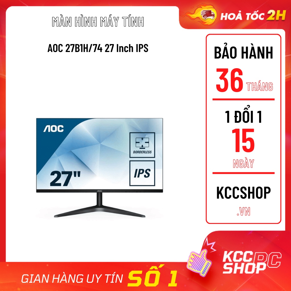 Màn hình máy tính AOC 27B1H/74 27.0 Inch IPS