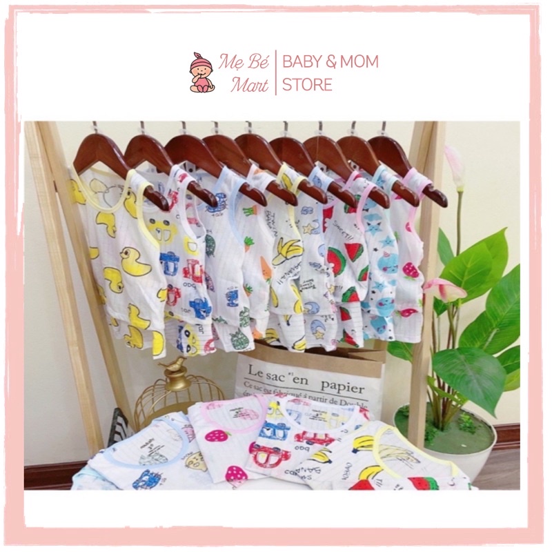 Bộ 3 Lỗ Cotton Giấy Mềm Mỏng Cho Bé Trai/ Bé Gái